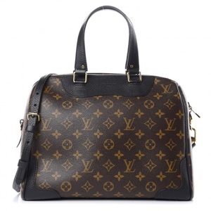 LOUIS VUITTON Monogram Retiro NM Black